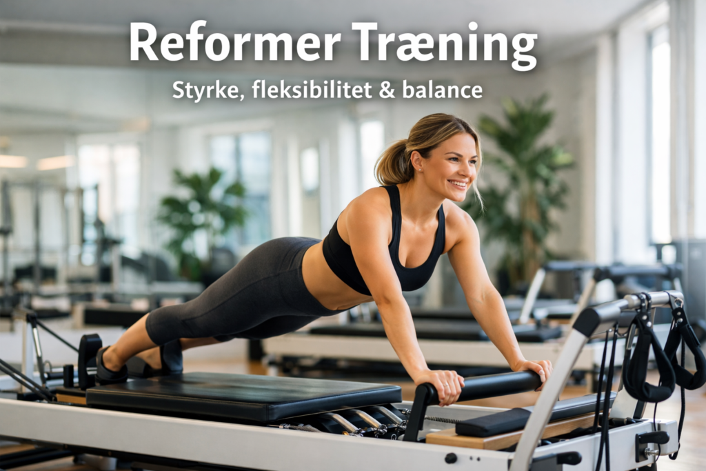 reformer træning i sollys