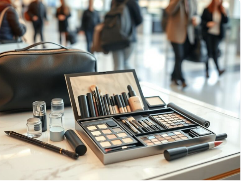 Planlæg din makeuppakke korrekt inden din næste rejse. Lær hvordan du navigerer reglerne om "må man have makeup med i håndbagagen"