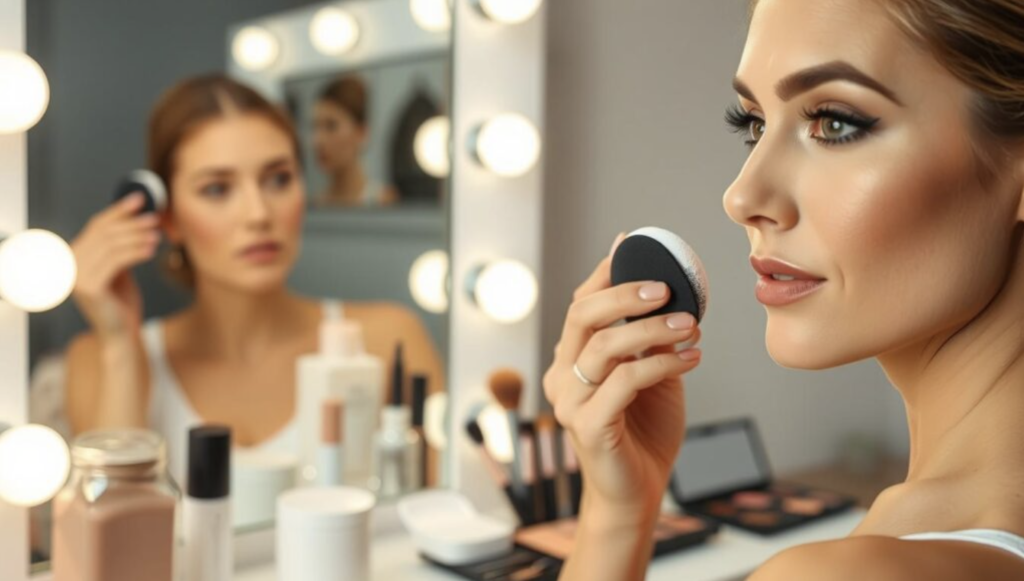 Få en makeup, der holder i timevis, med vores nemme trin-for-trin guide. Sådan baker du din makeup, så den holder.